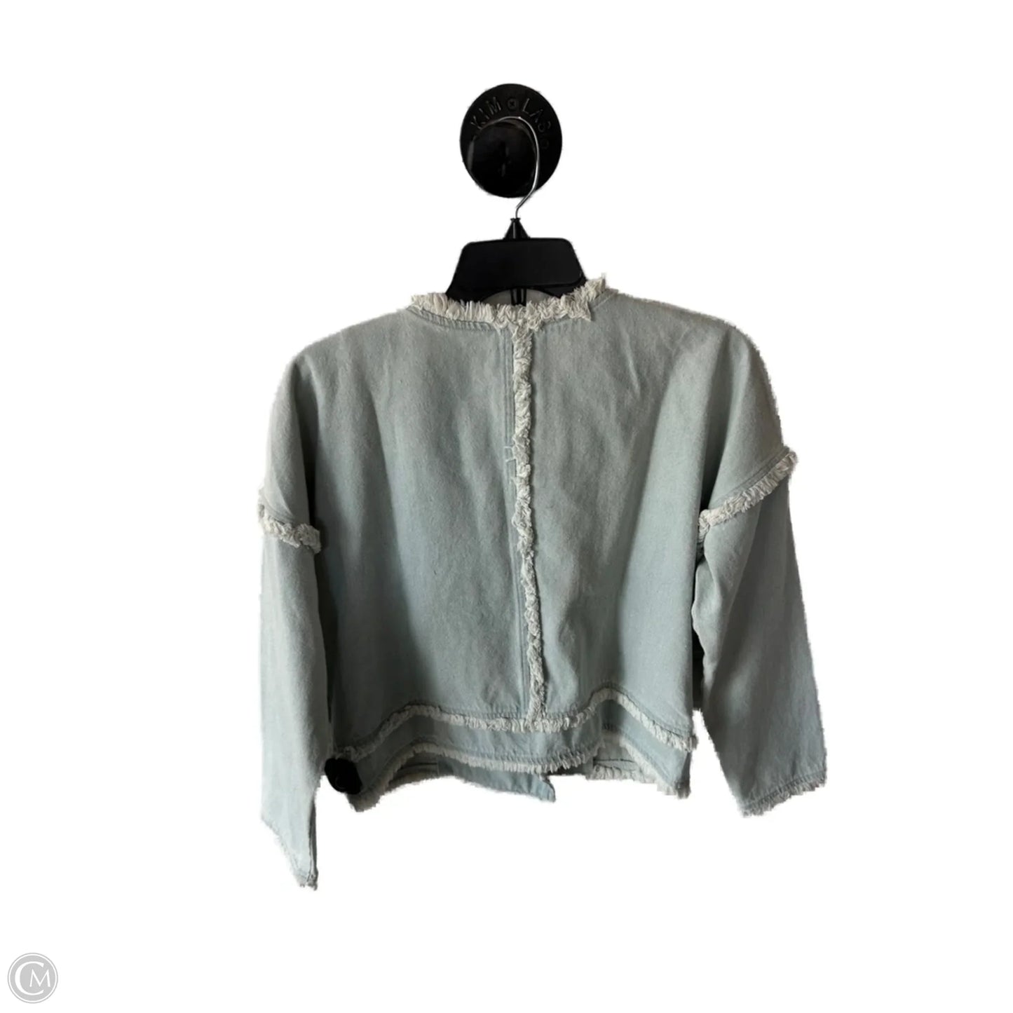Jacket Denim By Joa In Blue Denim, Size: Xs