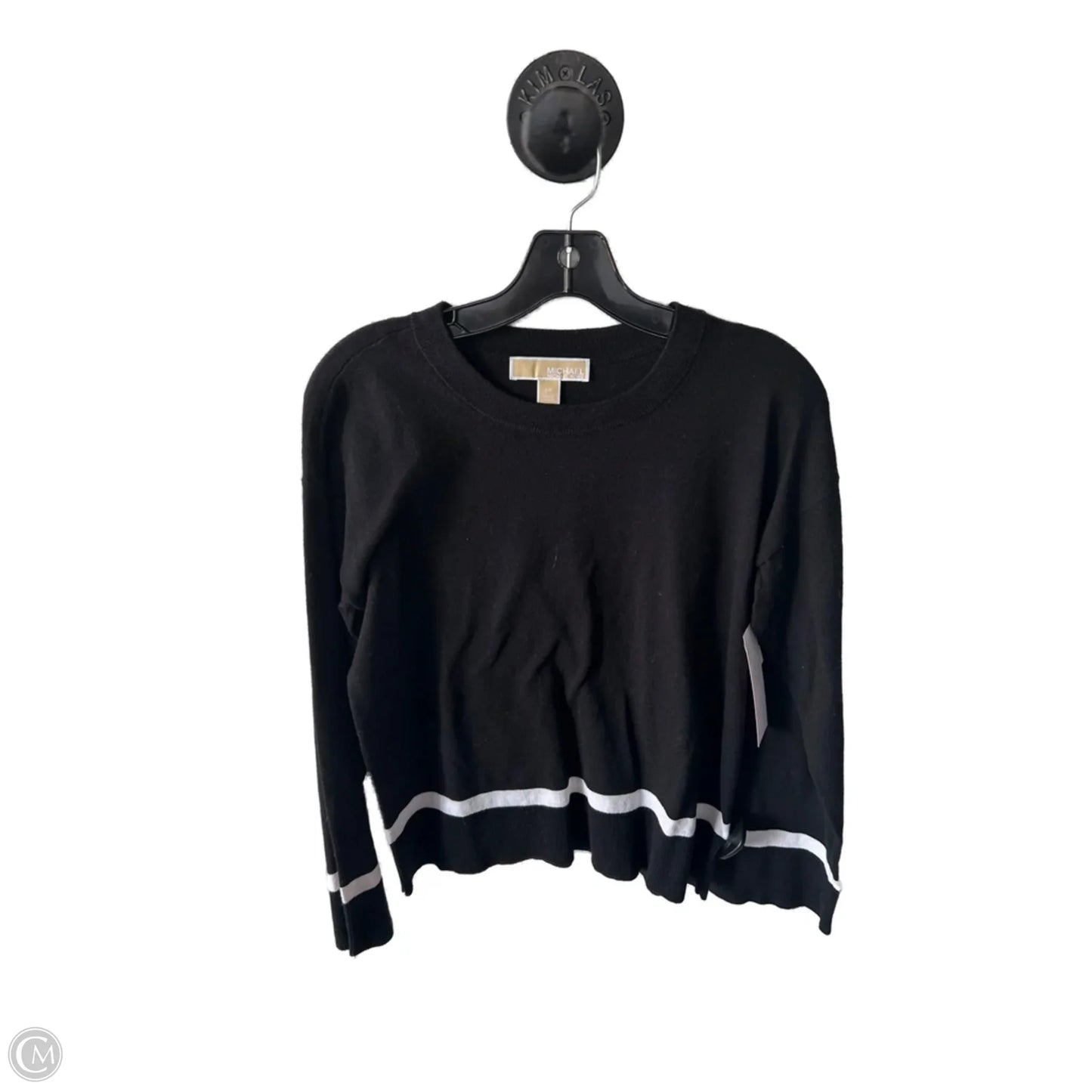 Sweater By Michael By Michael Kors In Black & White, Size: S