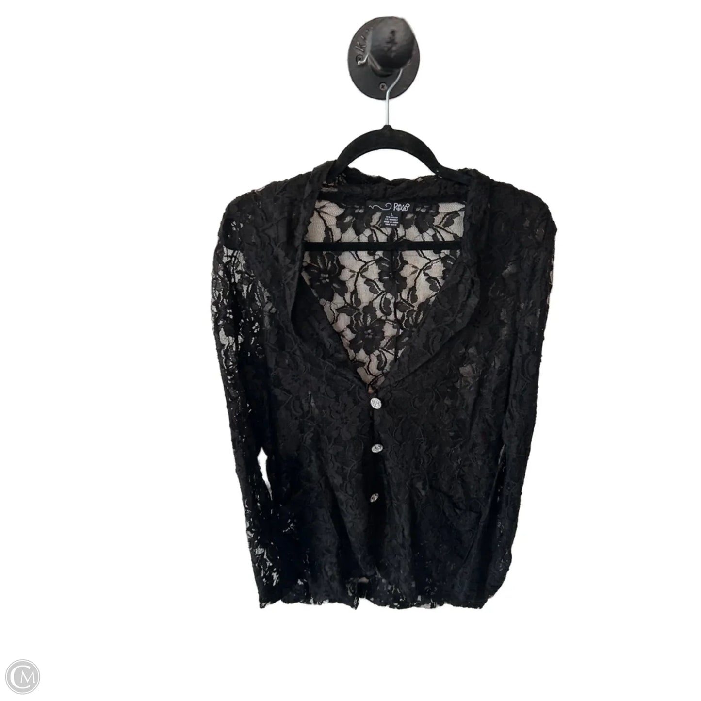 Cardigan By Rxb In Black, Size: L