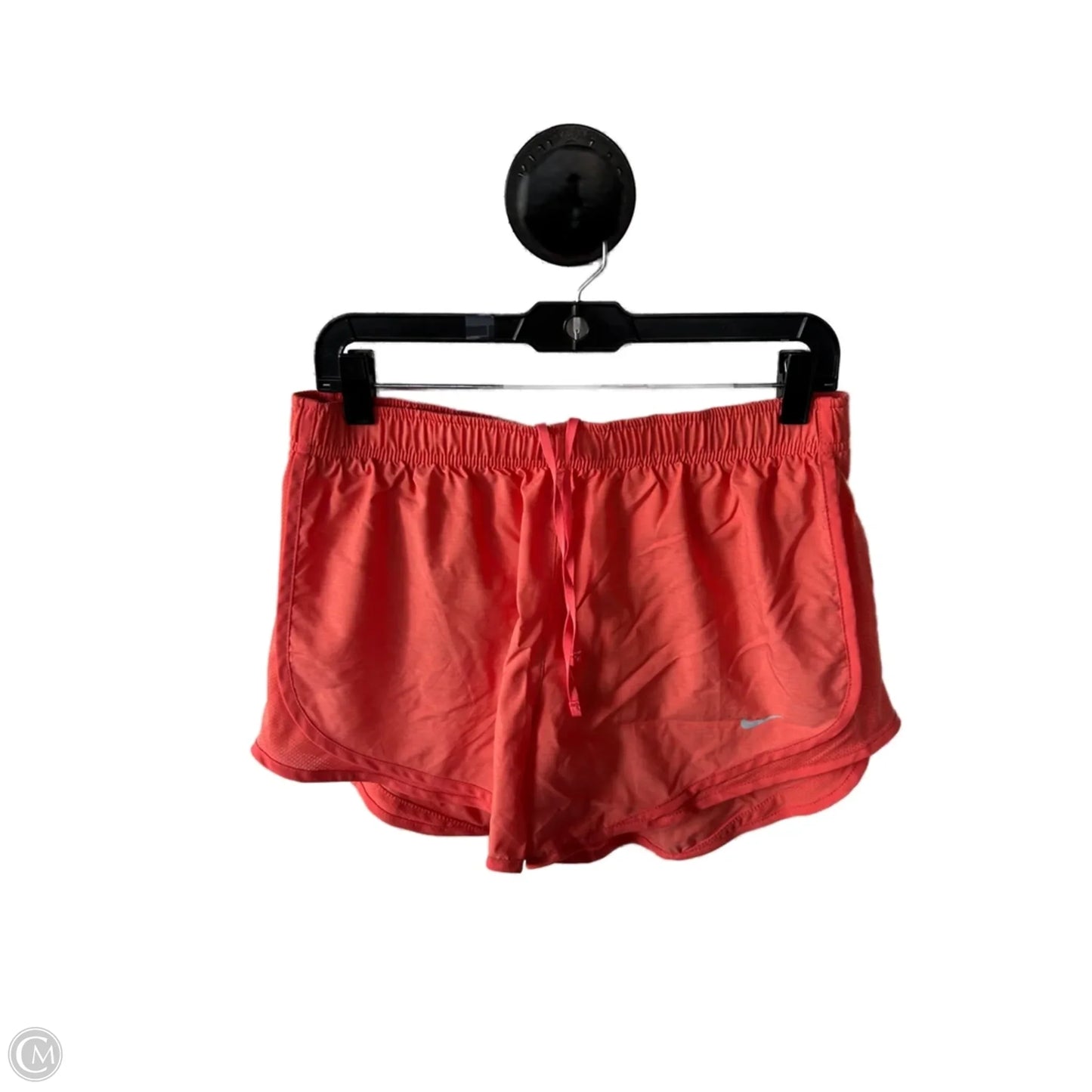 Athletic Shorts By Nike Apparel In Orange, Size: 12