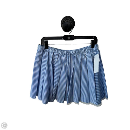 Skirt Mini & Short By J. Crew In Blue & White, Size: 8