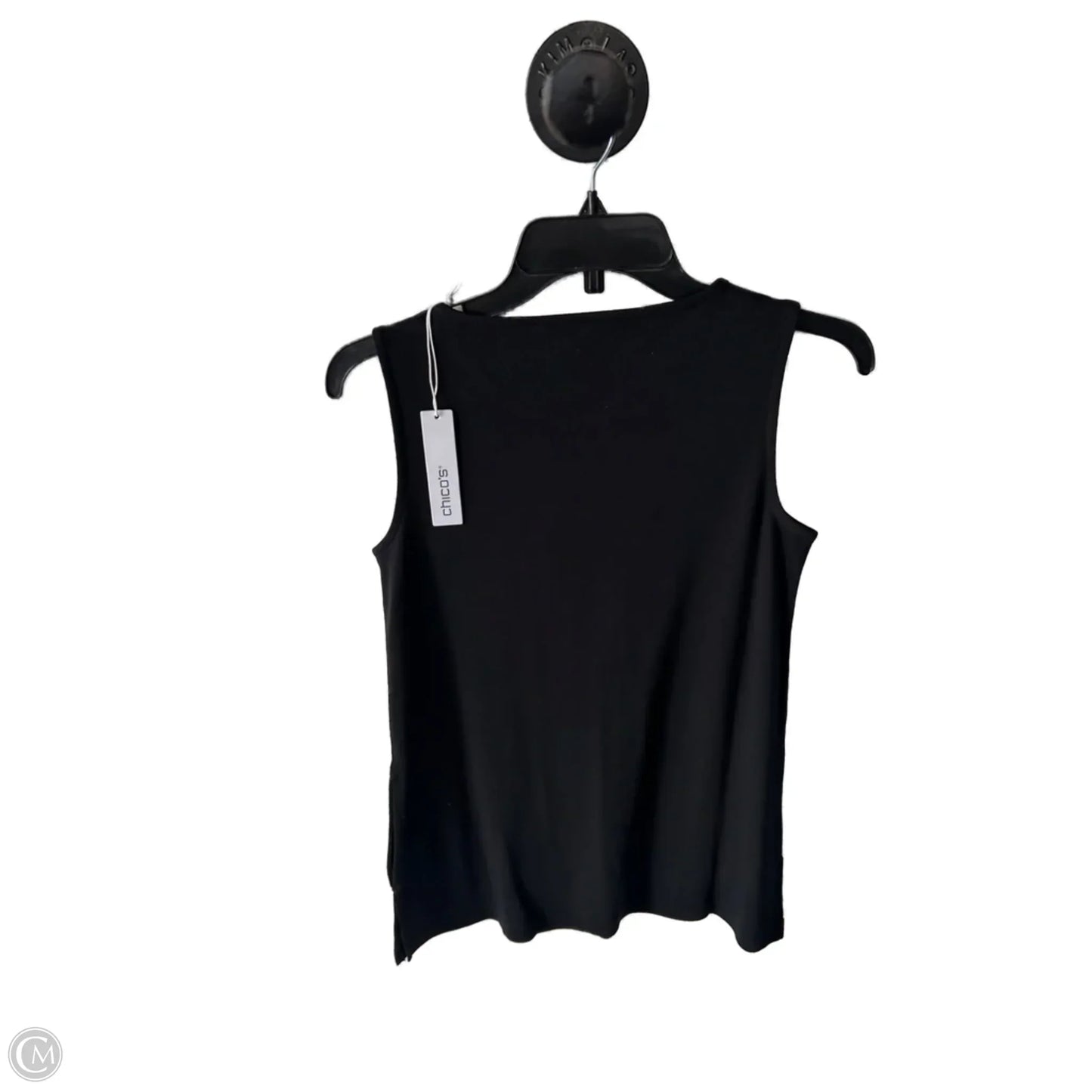 Top Sleeveless Basic By Chicos In Black, Size: Xs