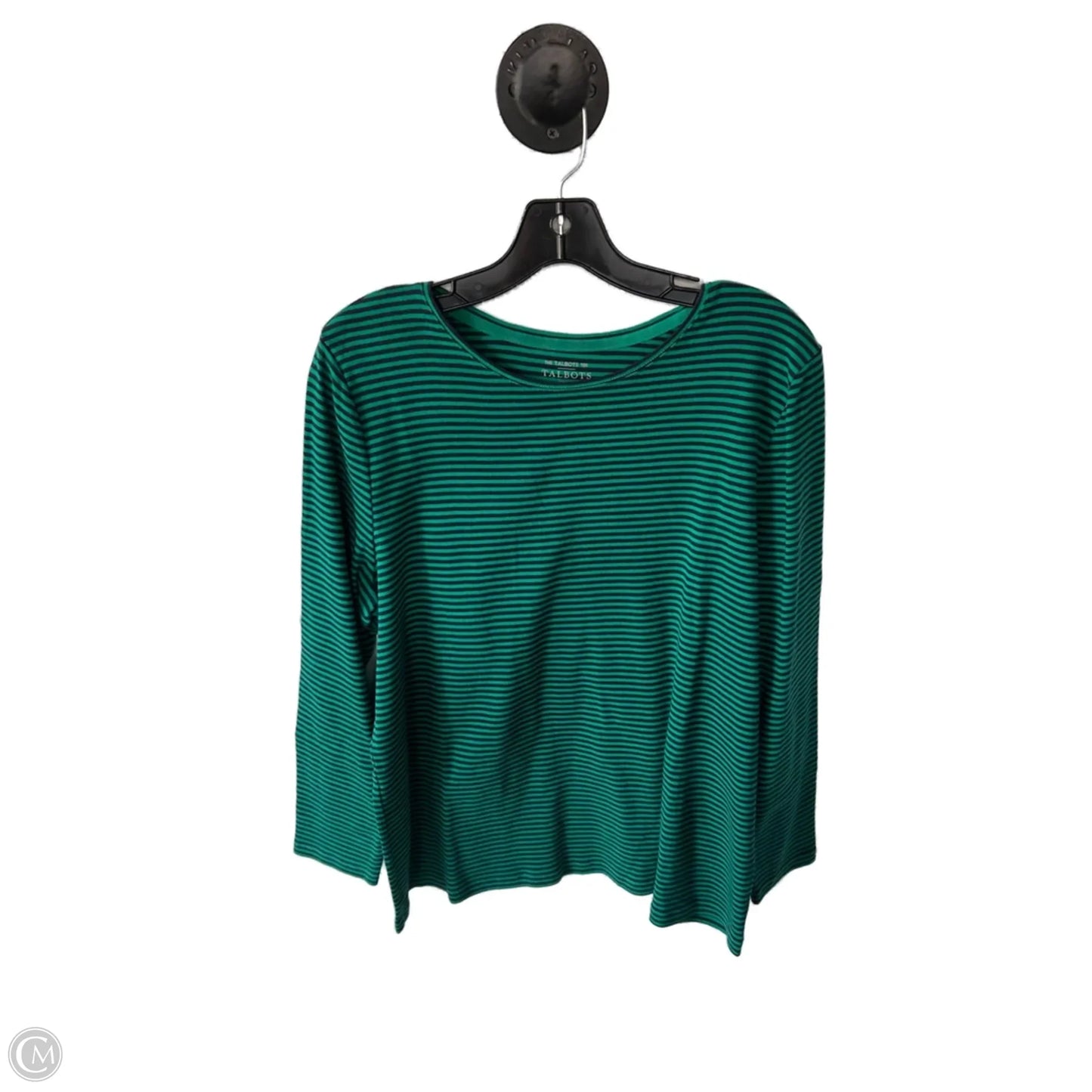 Top Long Sleeve Basic By Talbots In Blue & Green, Size: 20