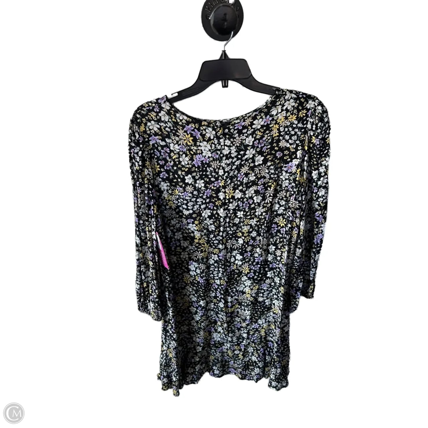 Dress Casual Midi By Ann Taylor In Black & White, Size: Xl