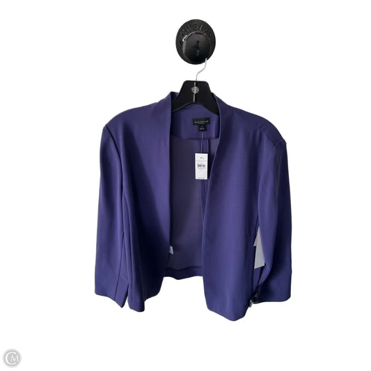 Blazer By Ann Taylor In Purple, Size: M
