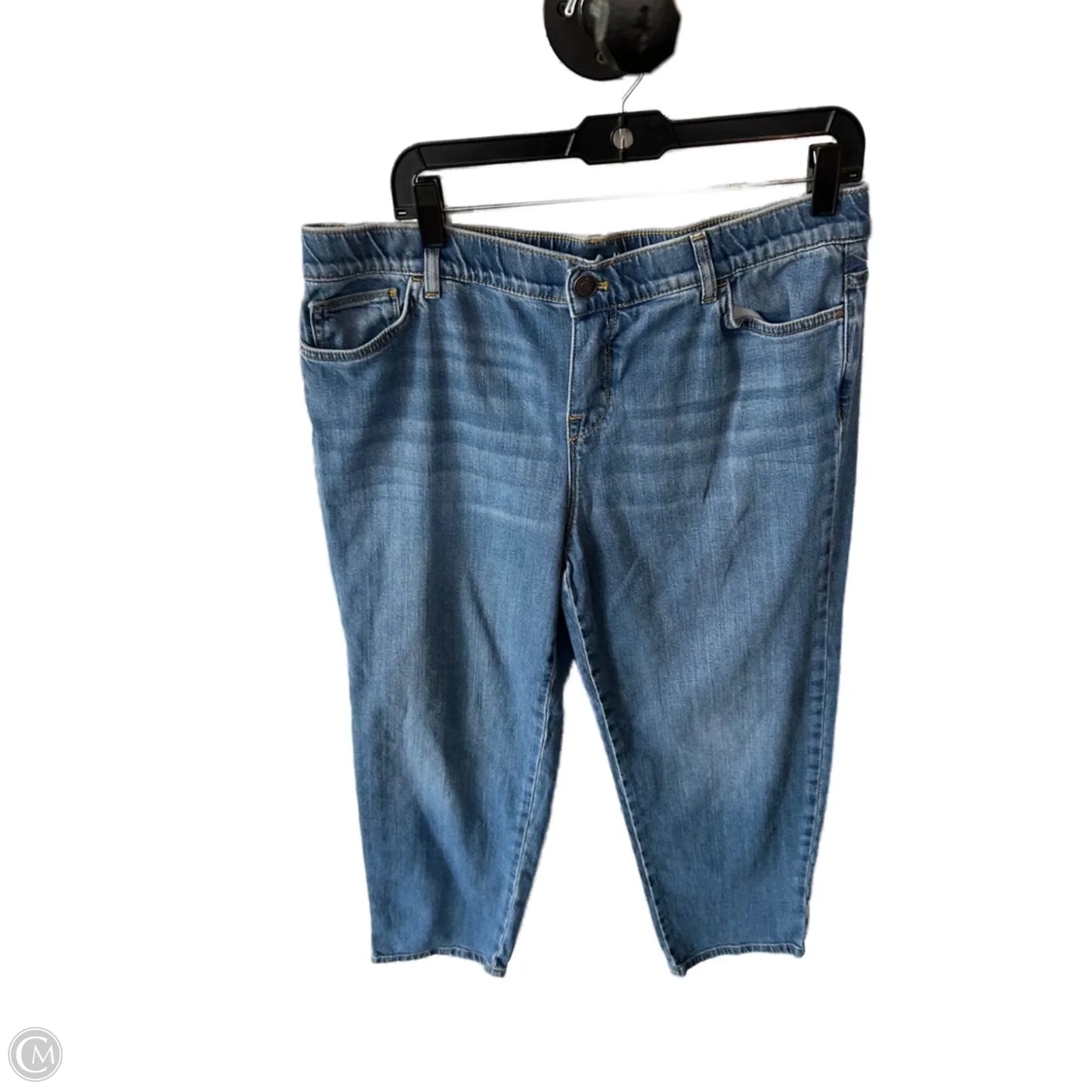 Jeans Straight By Clothes Mentor In Blue Denim, Size: 8