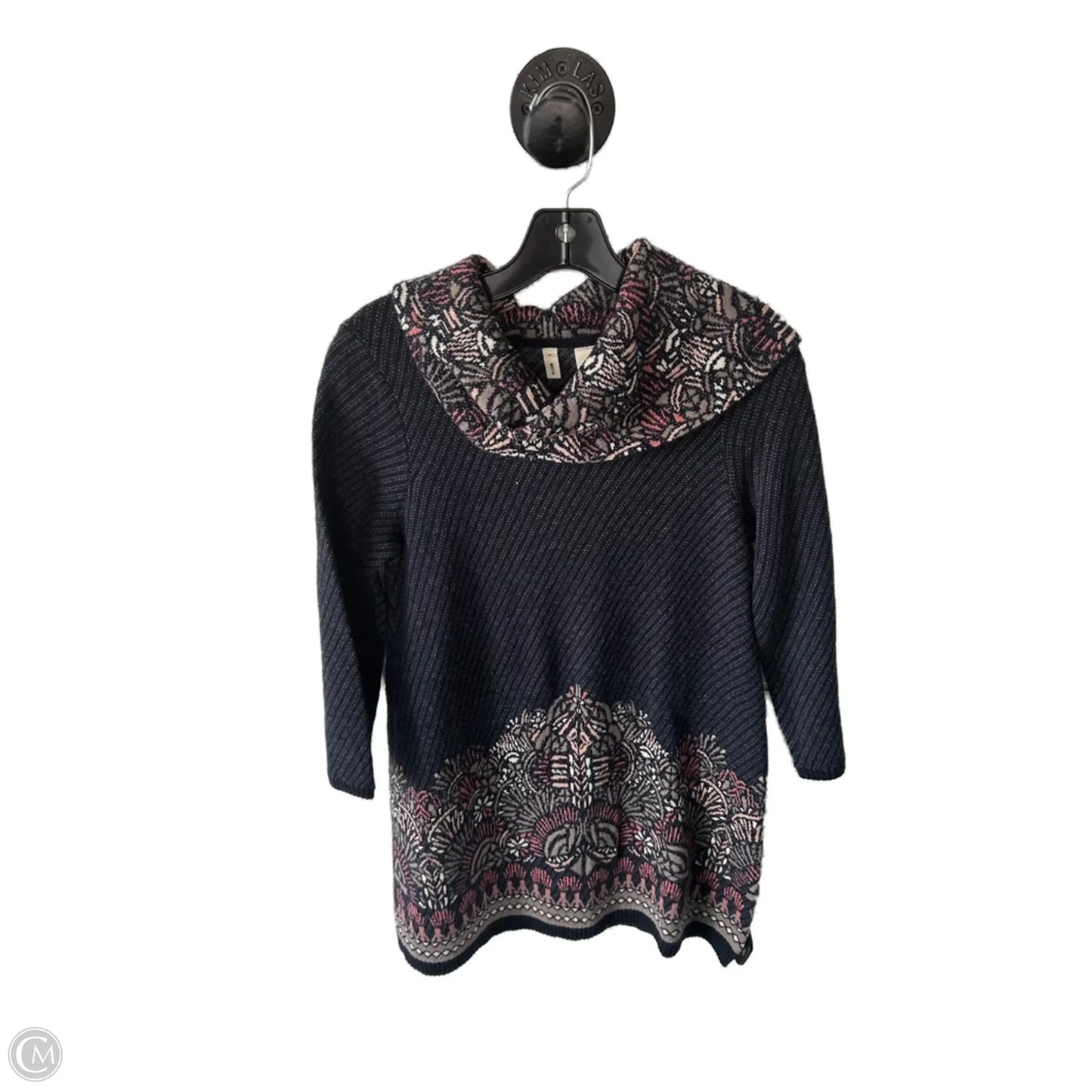 Dress Sweater By Moth In Navy, Size: S