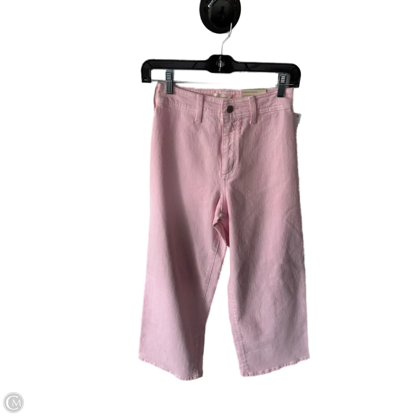 Jeans Wide Leg By Universal Thread In Pink Denim, Size: 0
