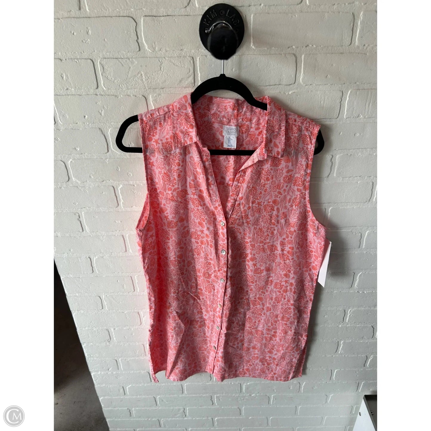 Dress Casual Short By Sigrid Olsen In Pink, Size: L