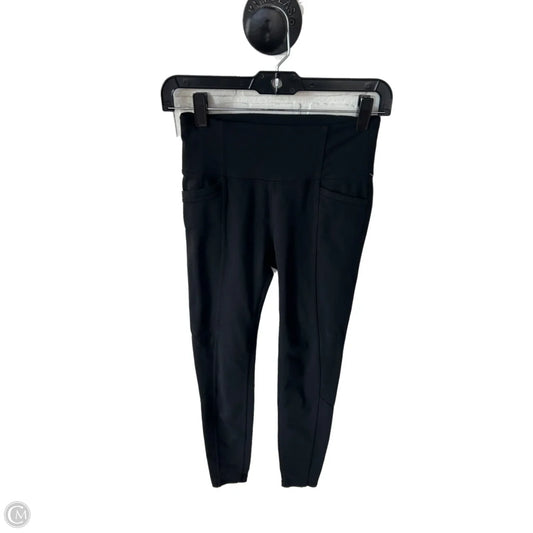 Athletic Leggings By Athleta In Black, Size: 0