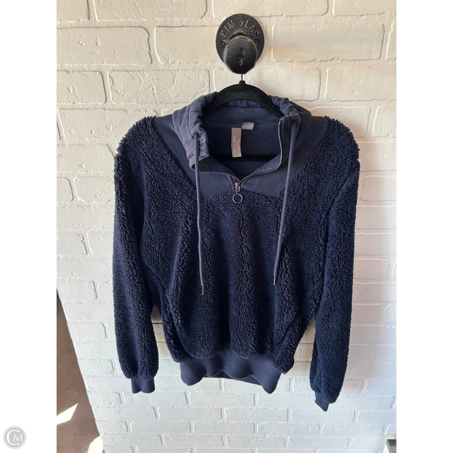 Jacket Fleece By Sweaty Betty In Blue, Size: S