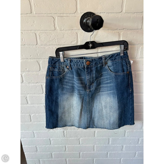 Skirt Mini & Short By 1822 Denim In Blue Denim, Size: 0