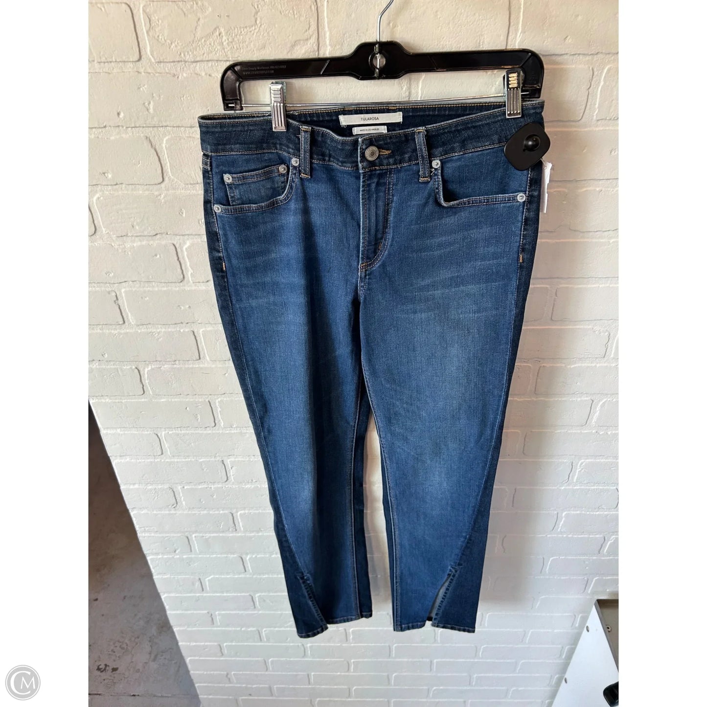 Jeans Straight By Tularosa In Blue Denim, Size: 8