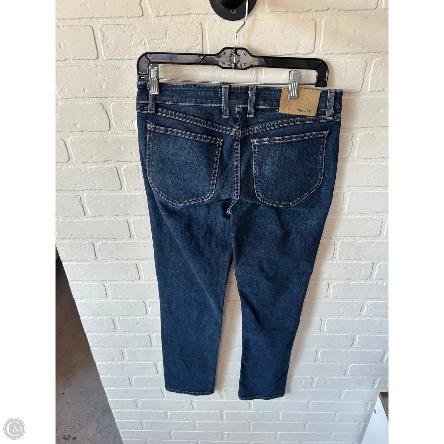 Jeans Straight By Tularosa In Blue Denim, Size: 8