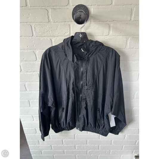 Athletic Jacket By Fabletics In Black, Size: M