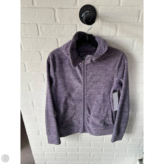 Jacket Fleece By Clothes Mentor In Purple, Size: Xs