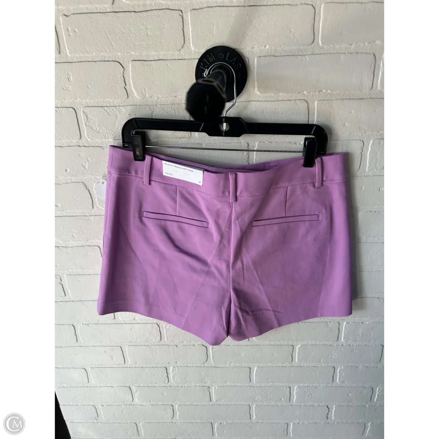 Shorts By Loft In Purple, Size: 8
