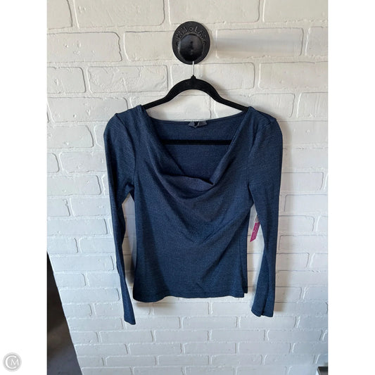 Top Long Sleeve By Michael Stars In Blue, Size: Osfm