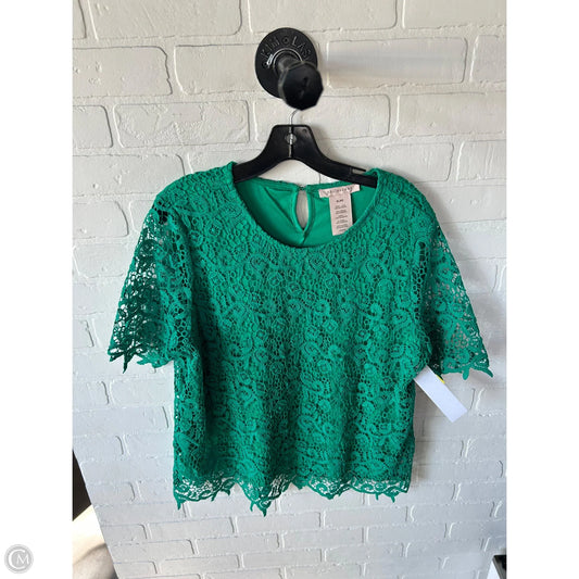 Top Short Sleeve By Philosophy In Green, Size: Xl