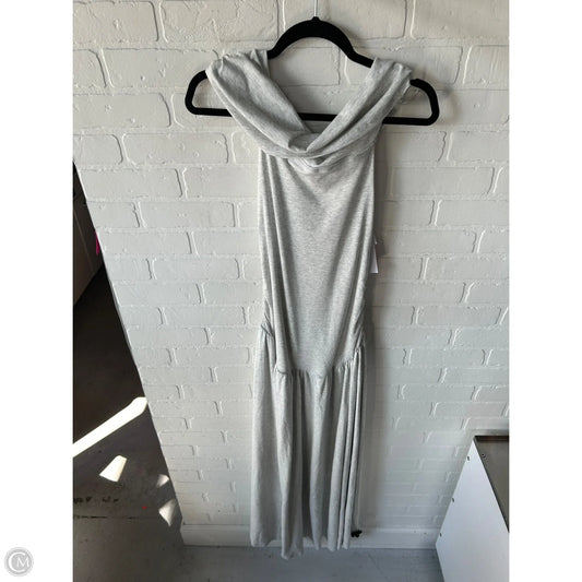 Dress Casual Maxi By Cmb In Grey, Size: L