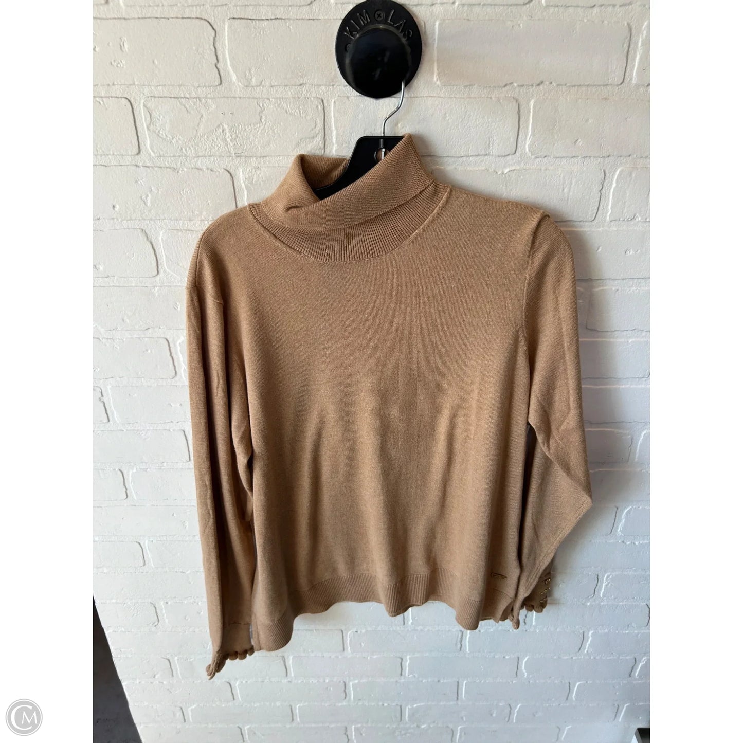Sweater By Joules In Tan, Size: L