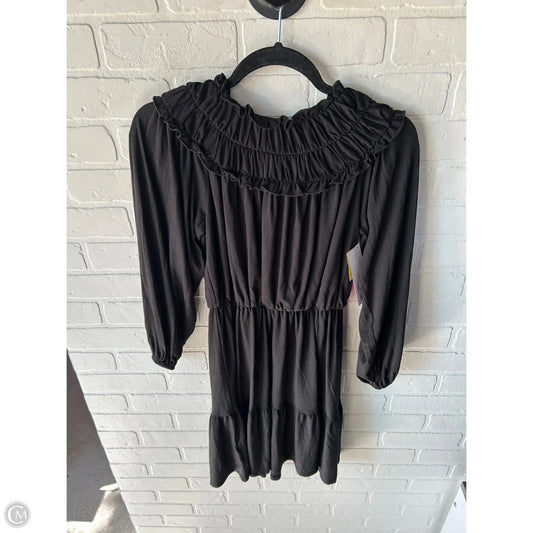 Dress Casual Midi By Ann Taylor In Black, Size: Xxsp