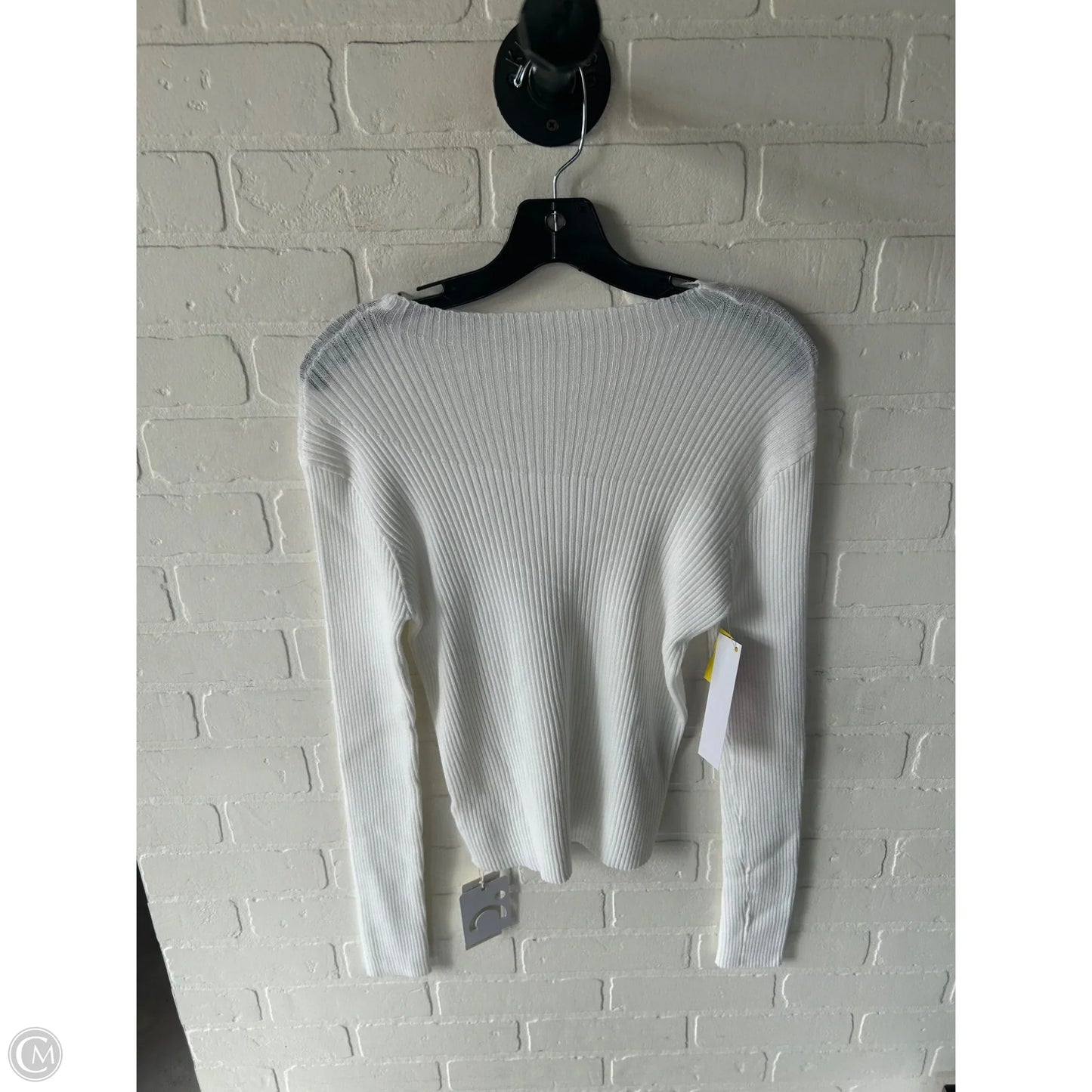 Sweater By Commense In White, Size: Xl