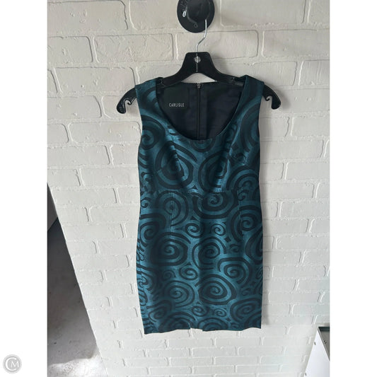 Dress Work By Carlisle In Black & Blue, Size: S