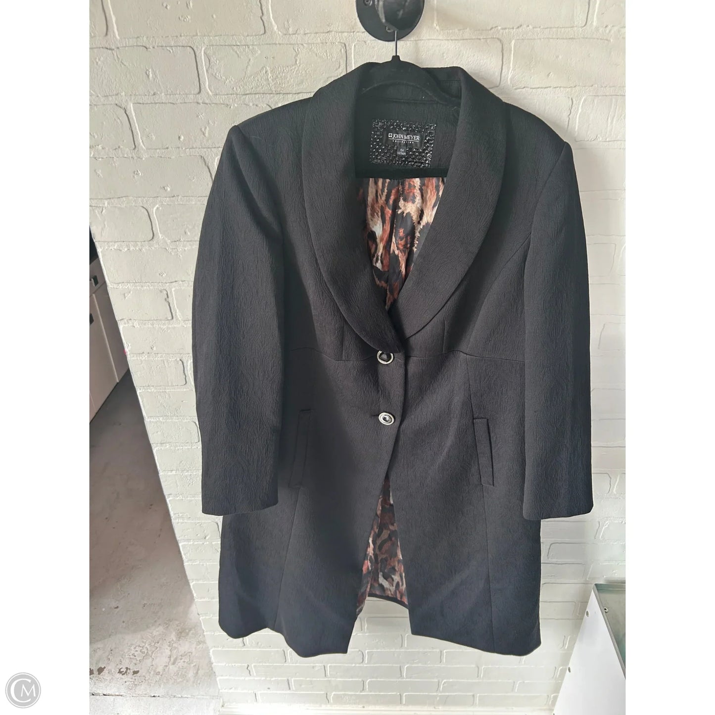Coat Other By John Meyer In Black, Size: Xl