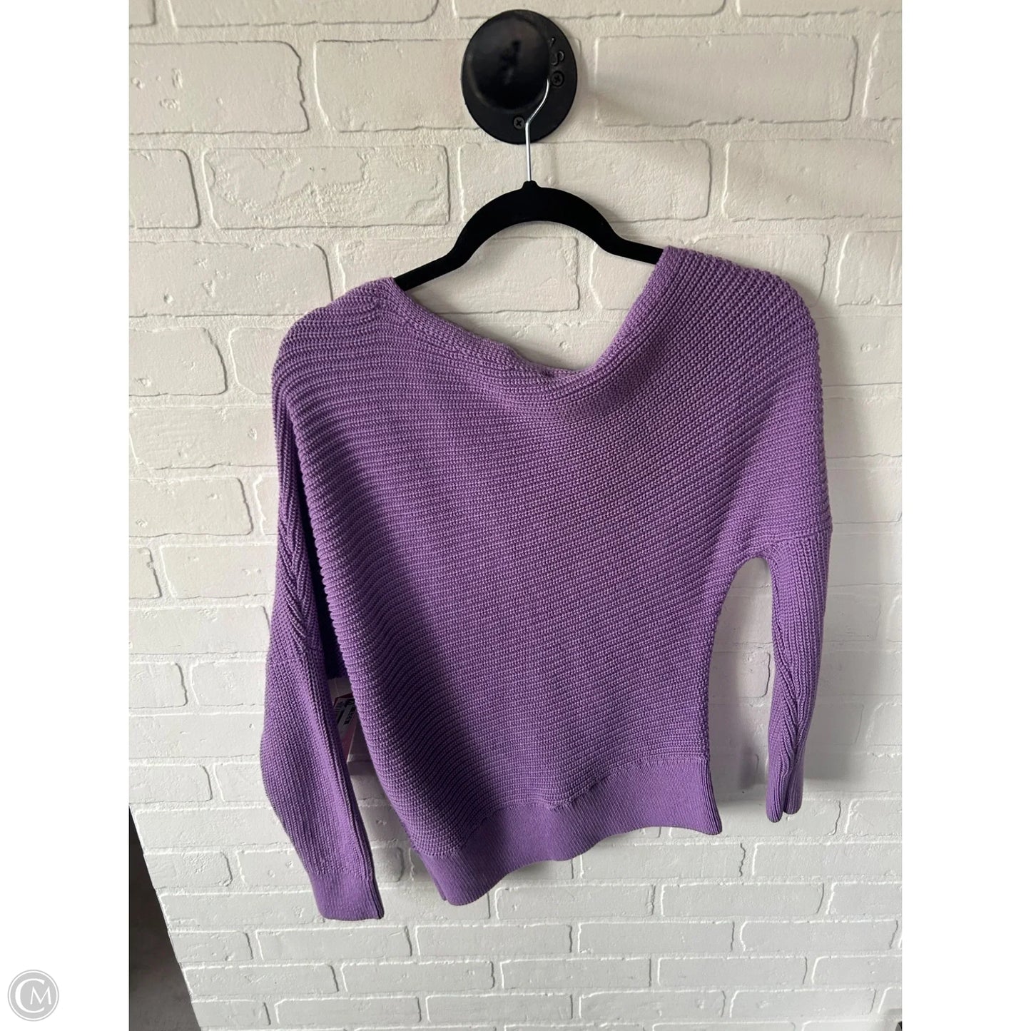 Sweater By Express In Purple, Size: Xs
