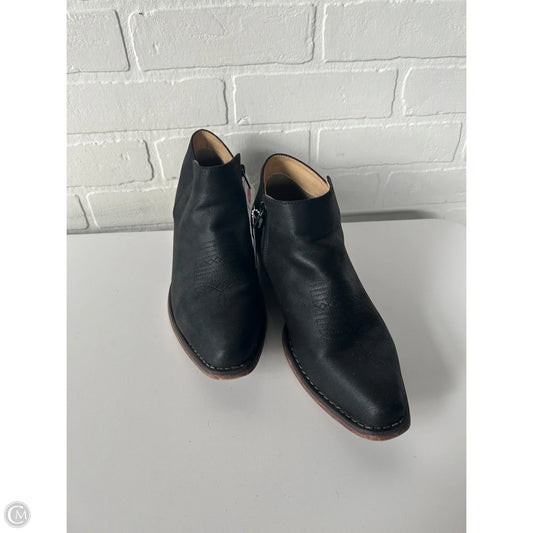 Boots Ankle Flats By Roper In Black, Size: 8.5