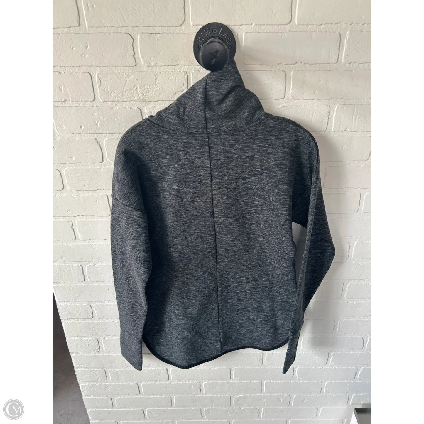 Athletic Sweatshirt Collar By Clothes Mentor In Grey, Size: Xs