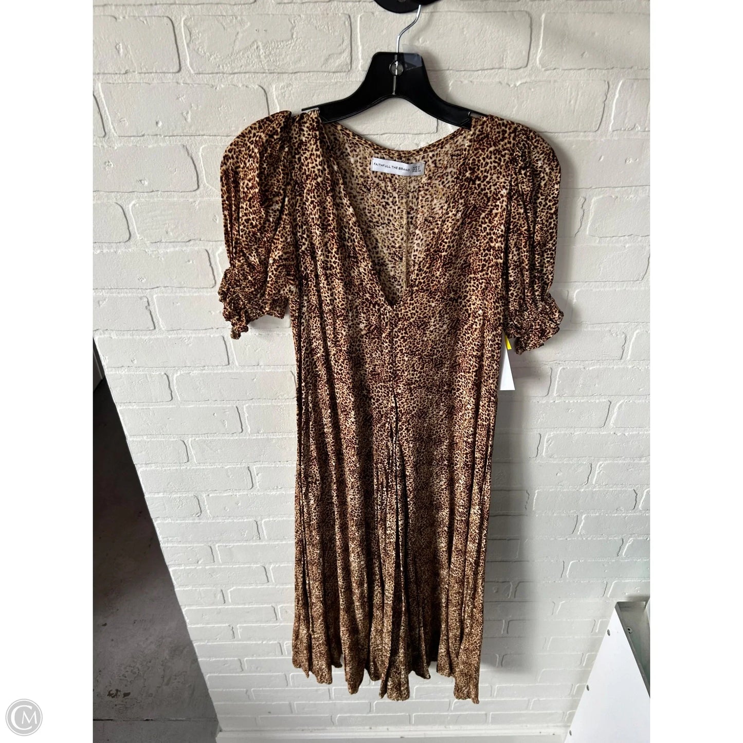 Dress Casual Maxi By Faithfull The Brand In Brown, Size: Xs