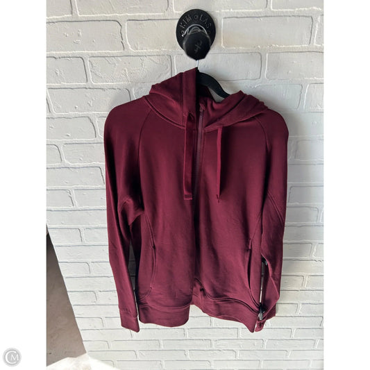 Sweatshirt Hoodie By Eddie Bauer In Red, Size: Xl
