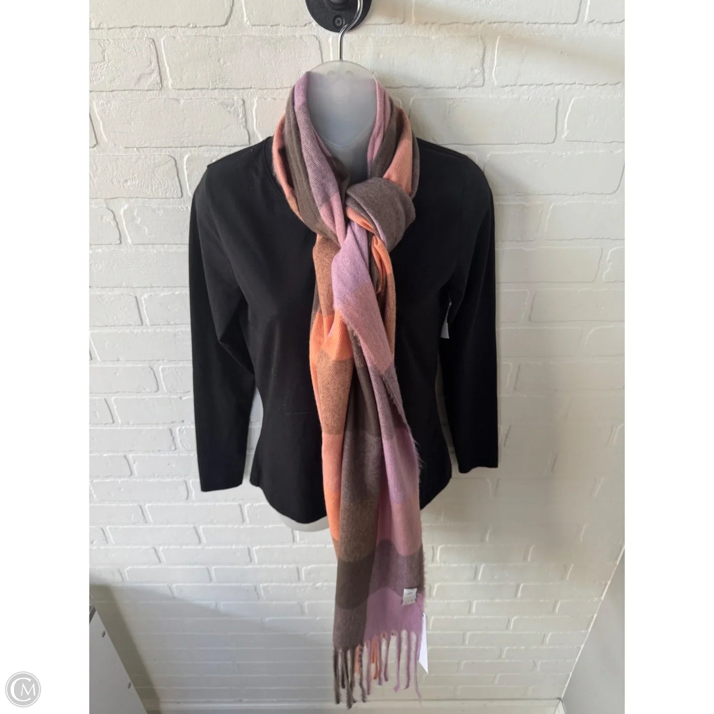 Scarf Winter By A New Day In Orange & Pink