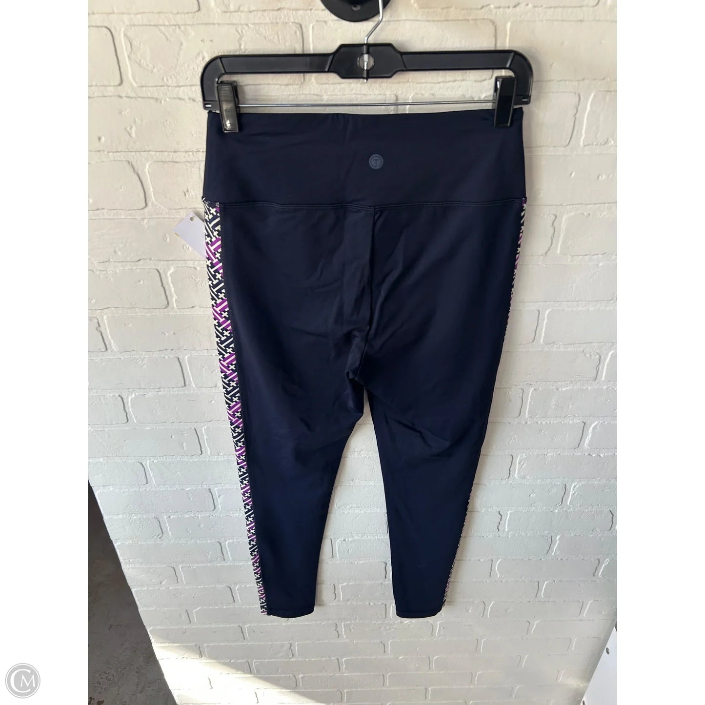 Athletic Leggings By Talbots In Blue, Size: 8