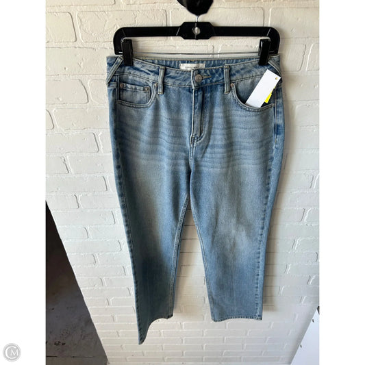 Jeans Straight By Clothes Mentor In Blue Denim, Size: 4
