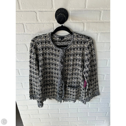 Blazer By Talbots In Black & White, Size: M
