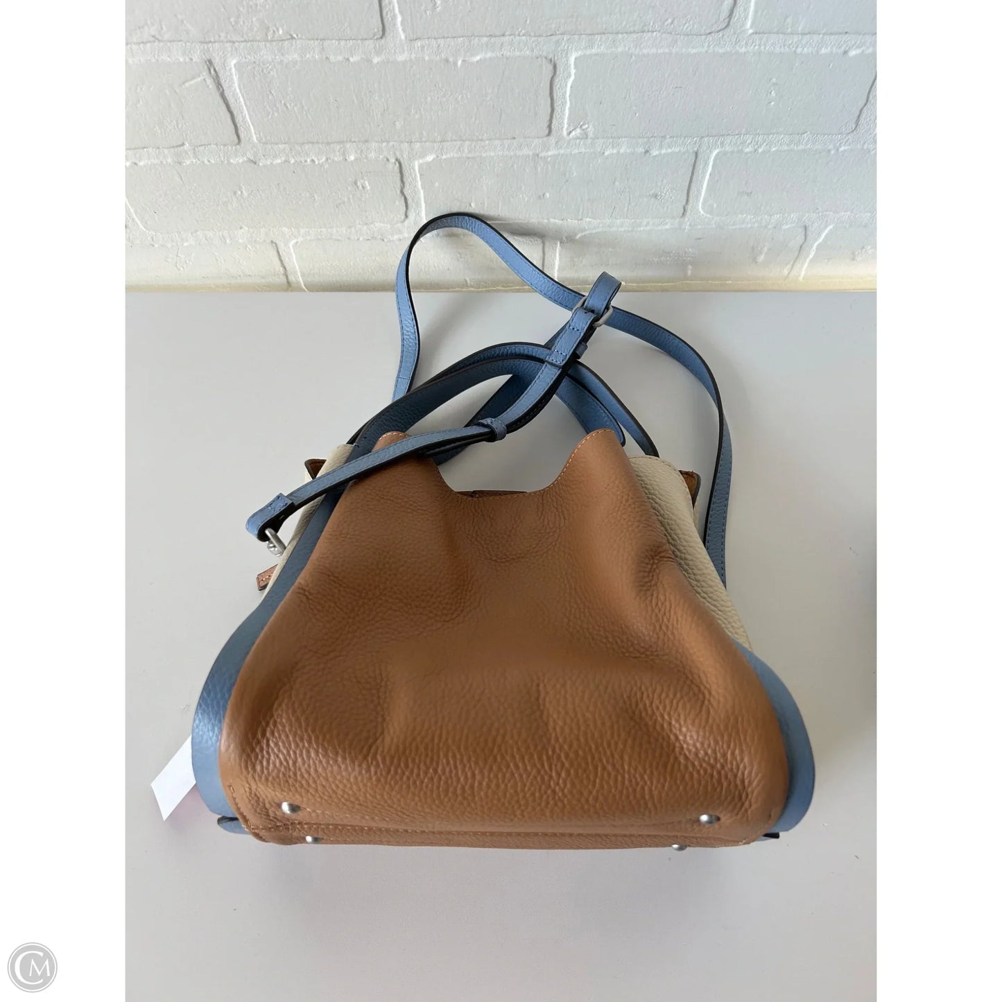Handbag Leather By Cmc, Size: Small