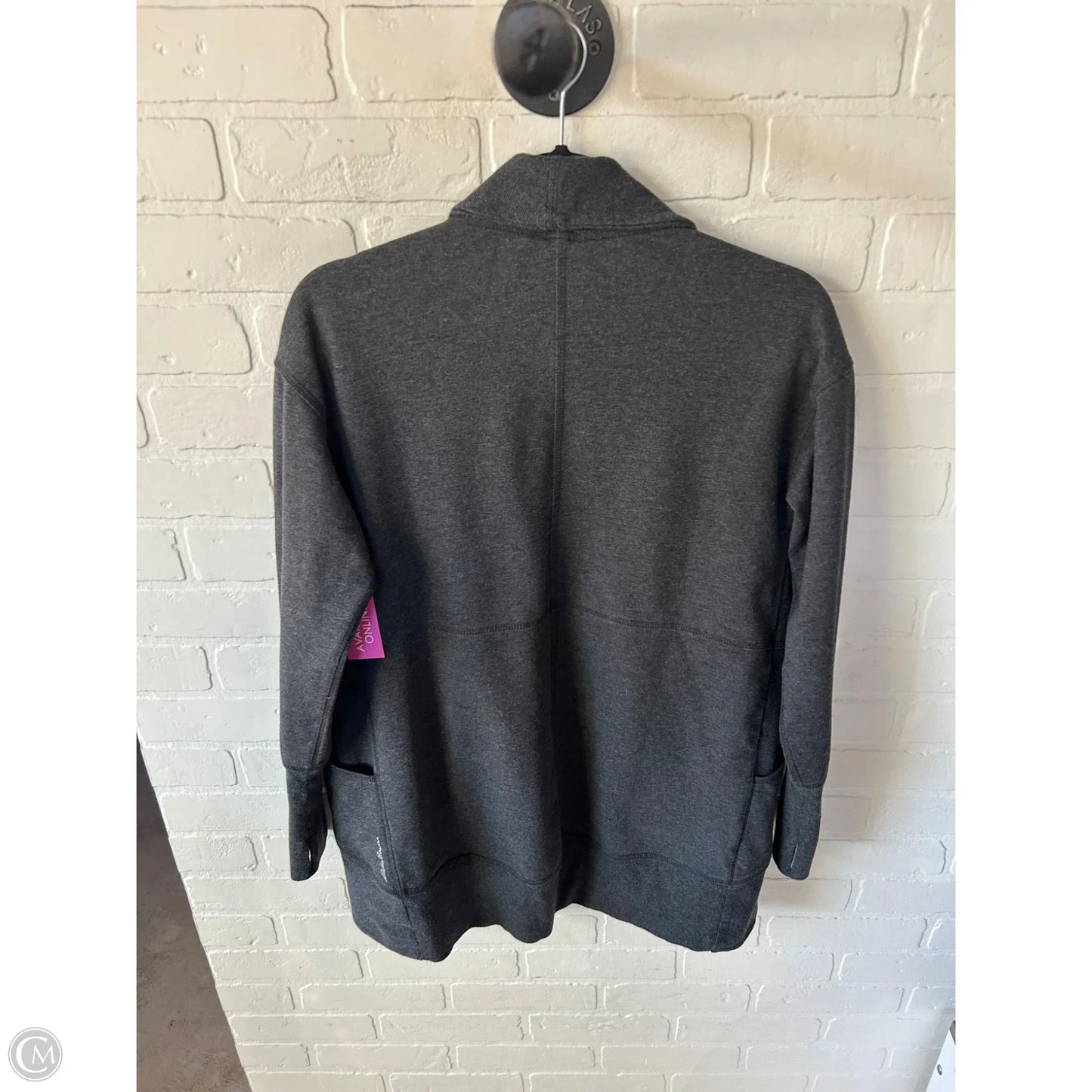 Cardigan By Eddie Bauer In Grey, Size: Xs