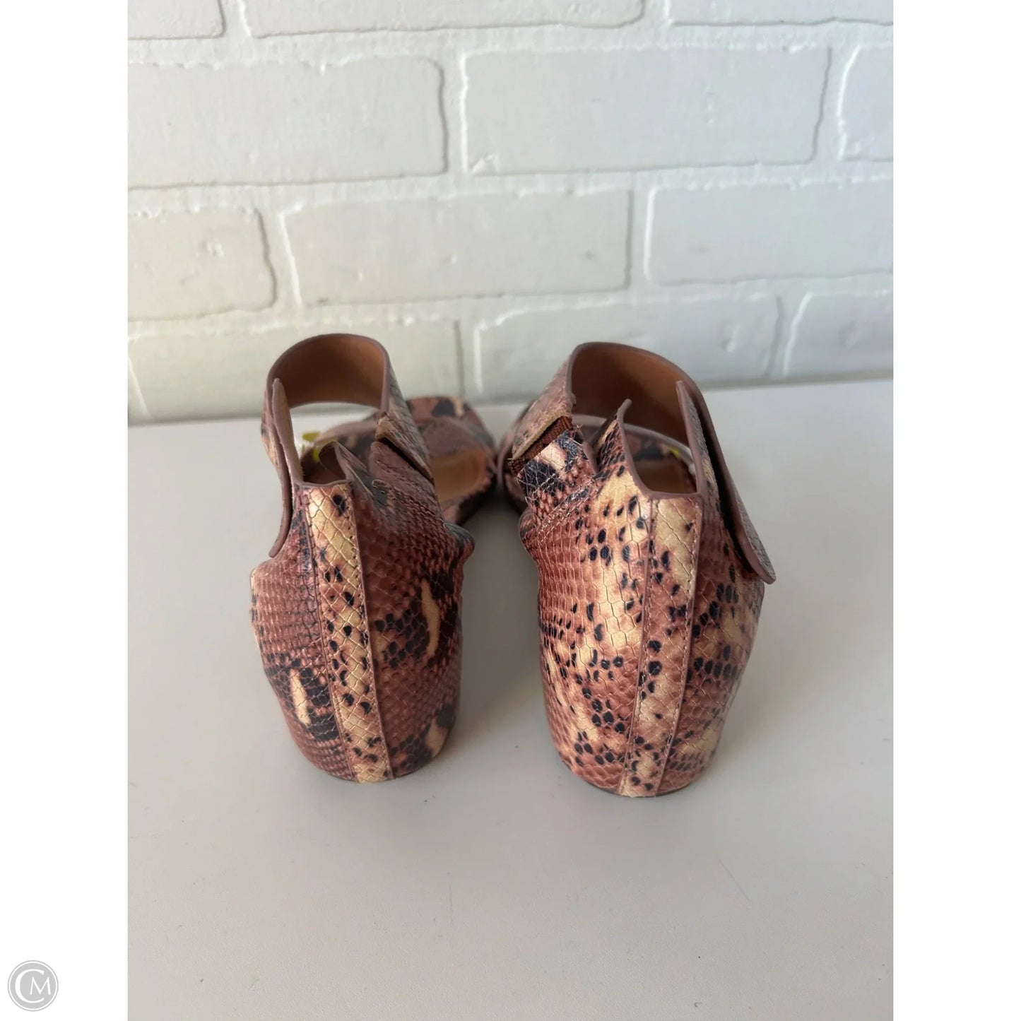 Sandals Heels Wedge By Gentle Souls In Black & Red, Size: 6