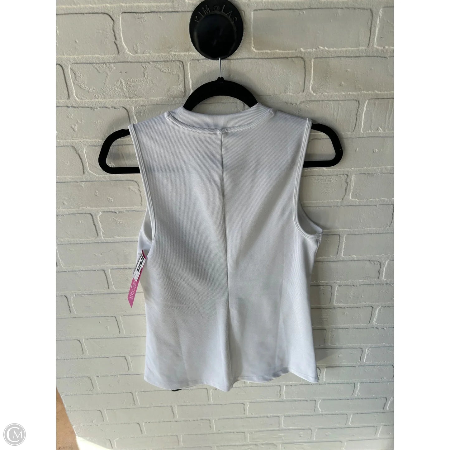 Top Sleeveless By Athleta In White, Size: M