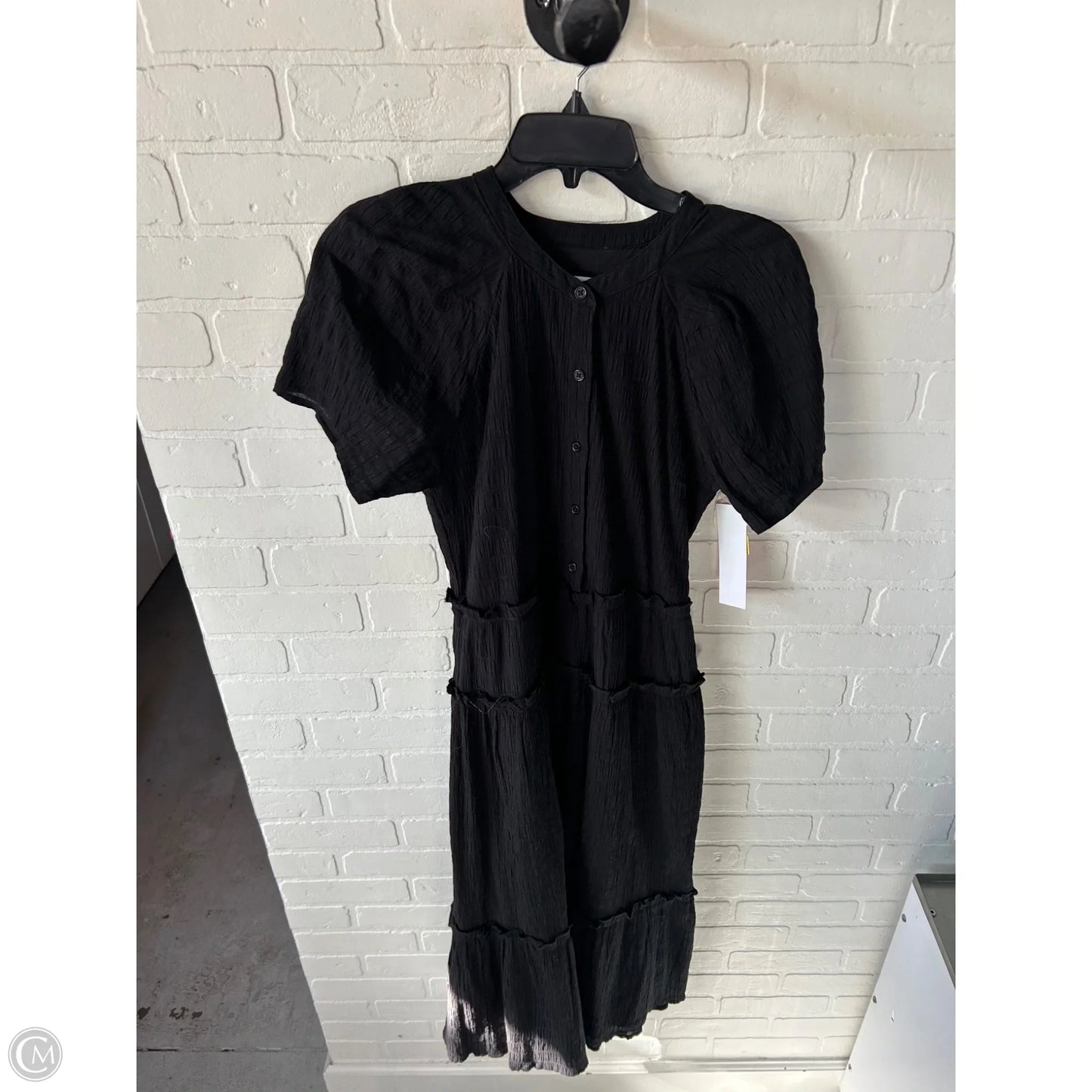 Dress Casual Midi By Who What Wear In Black, Size: S