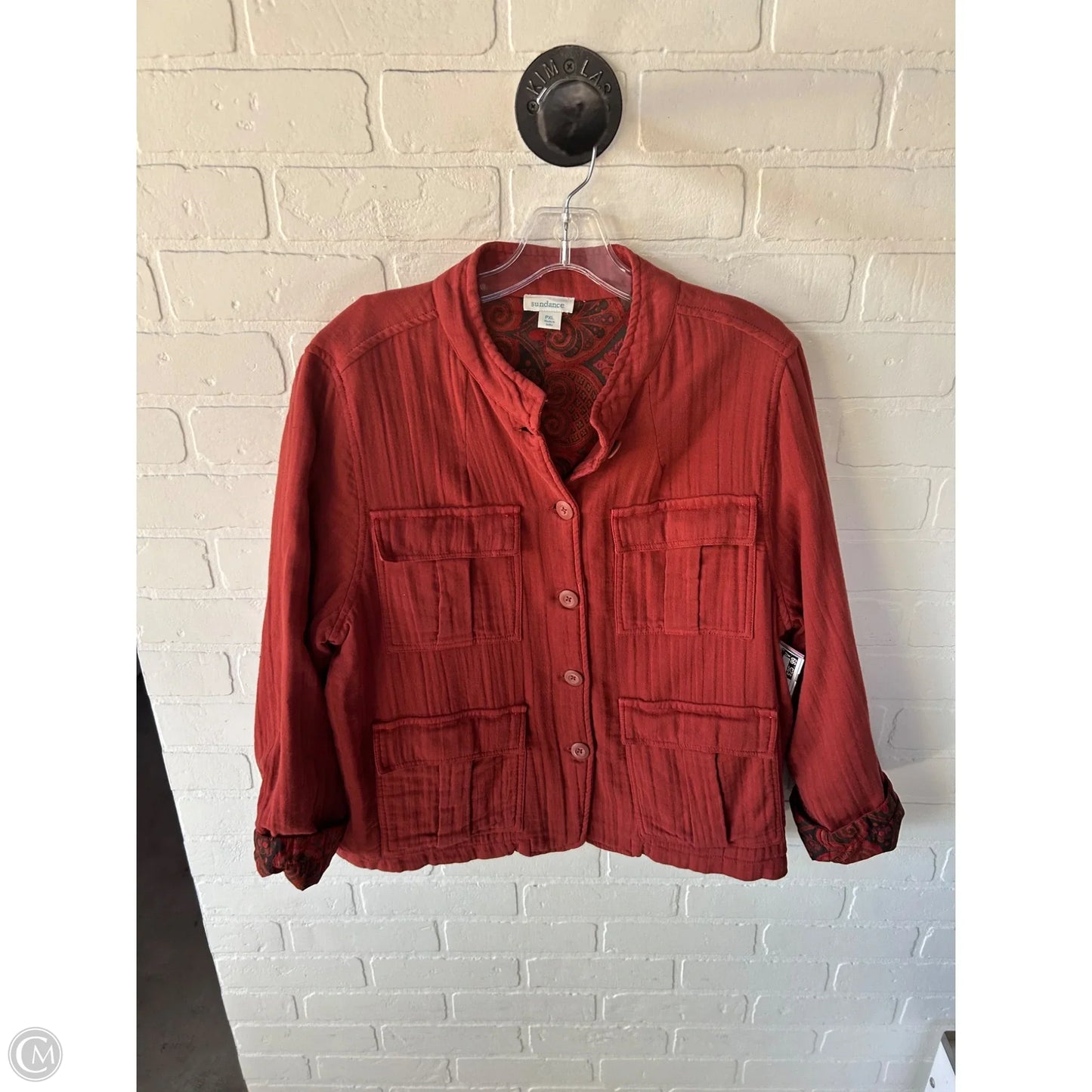 Blazer By Sundance In Orange, Size: Xlp