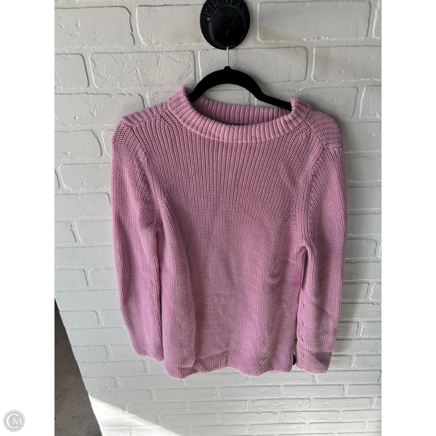 Sweater By Talbots In Pink, Size: M