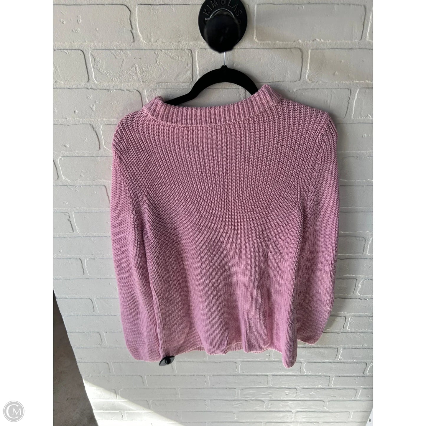 Sweater By Talbots In Pink, Size: M
