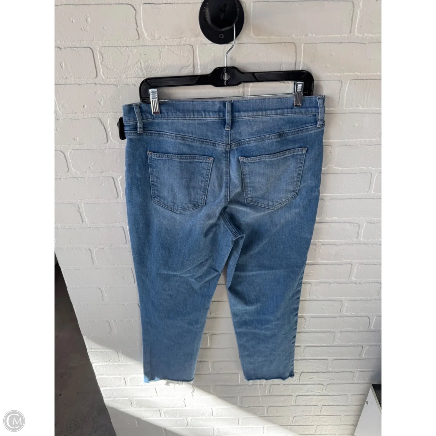 Jeans Boyfriend By Loft In Blue Denim, Size: 8