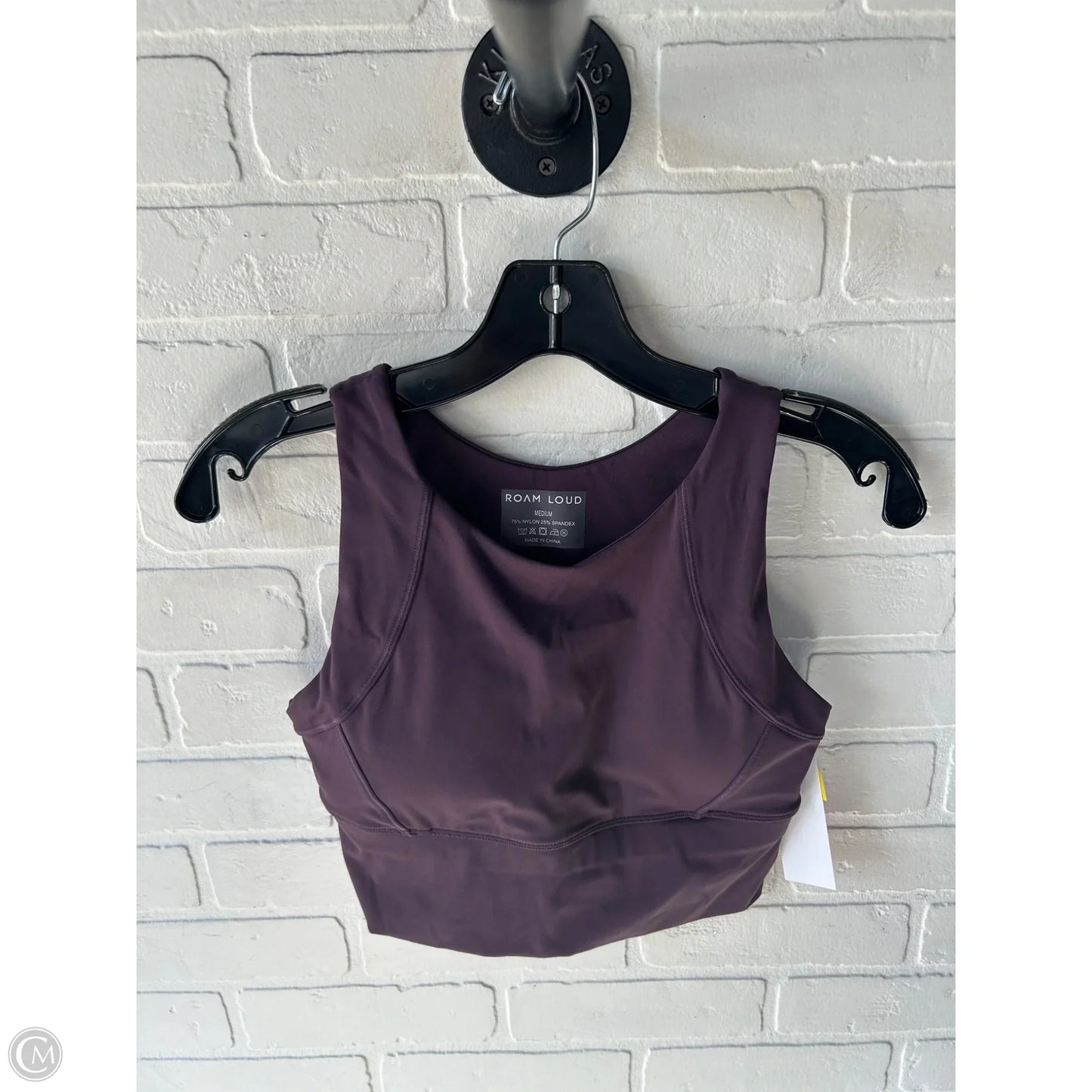 Athletic Bra By Clothes Mentor In Purple, Size: M