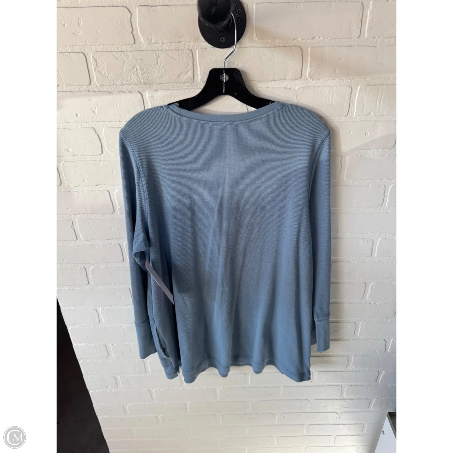 Top Long Sleeve By J. Jill In Blue, Size: L