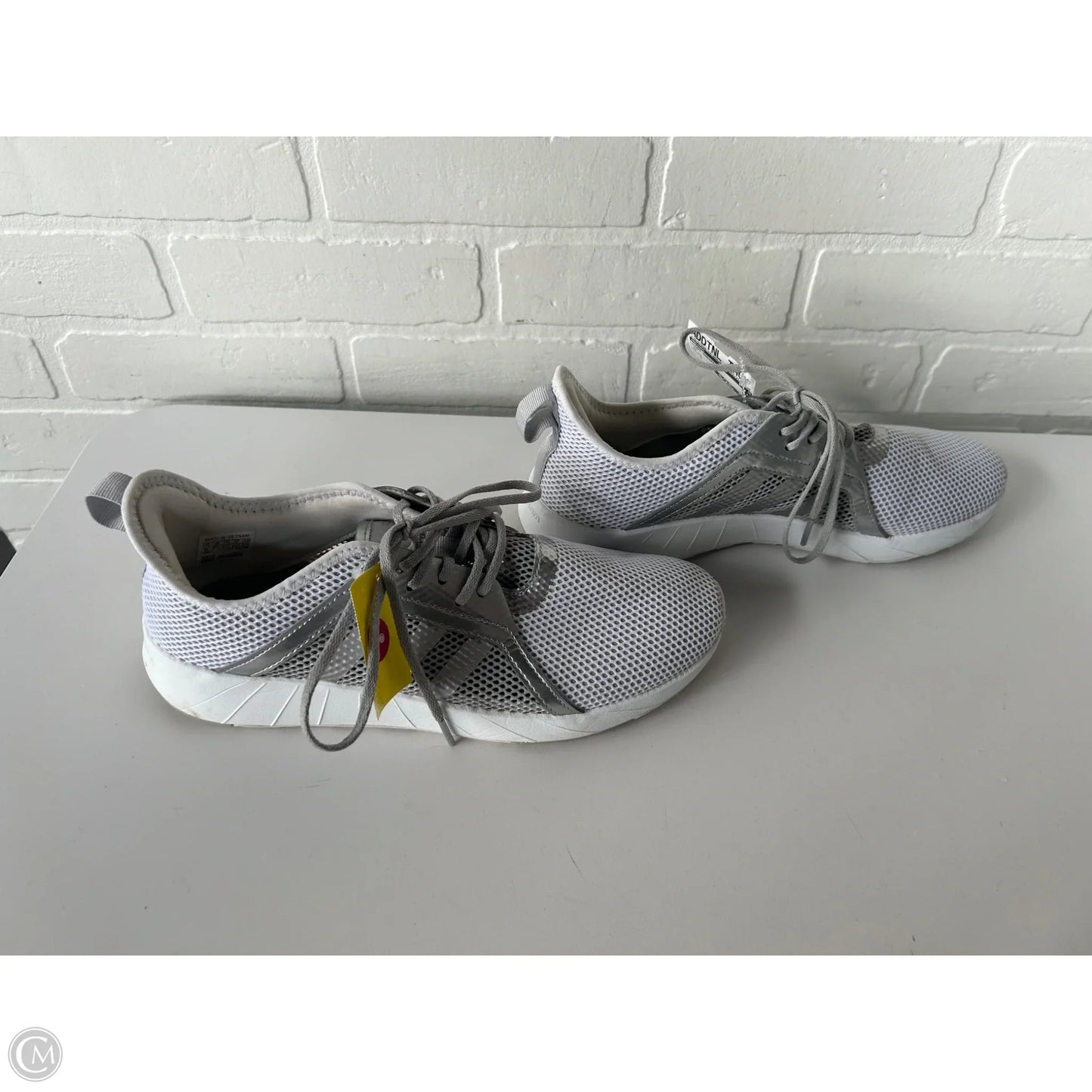Shoes Sneakers By Adidas In Grey, Size: 9